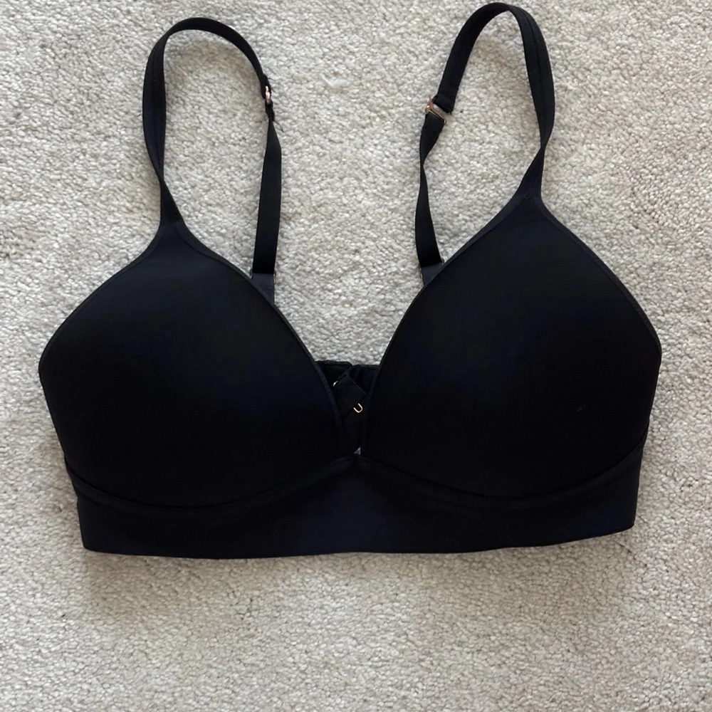 Aerie Black Real Me Full Coverage Bra - Picture 2 of 8